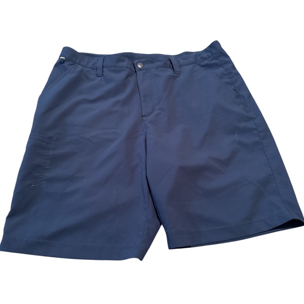 Columbia PFG Performance Fishing Gear Men's Navy Blue Shorts‎ Size 38